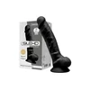 Silexd didelis juodas veninis dildo su siurbtuku 17,7 cm