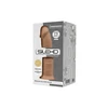 Silexd silikoninis minkštas dildo, tikroviškos išvaizdos, 19 cm