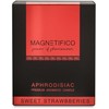Magnetifico Power Of Pheromones Afrodiziako kvapo žvakė "Saldžios braškės" (Afrodiziako žvakė) 200 g