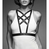 Bijoux Indiscrets - Maze Net Cleavage Harness Juodas