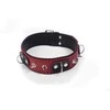 Whips Collar Obroża- Antkaklis Crazy Horse Raudonas, Mažas
