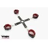Whips Collections Odiniai antrankiai cross brace dominante bondage bdsm