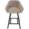 Pusbario kėdė Mey / Eden 7 (Stool 65), Rusva
