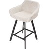 Pusbario kėdė Mey / Odessa 600 (Stool 65), Šviesiai pilka