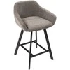 Pusbario kėdė Mey / Odessa 620 (Stool 65), Tamsiai pilka
