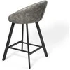 Pusbario kėdė Saki / Uras 12 (Stool 65), Pilka