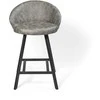 Pusbario kėdė Saki / Uras 12 (Stool 65), Pilka