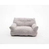 Sofa Fotelis Jelly Bear/Šviesiai pilka (Velvetas)