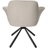 Valgomojo kėdė Pari/Anka 04-Swivel Conic KD, Šviesiai pilka