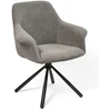 Valgomojo kėdė Pari/Coco 13-Swivel Conic KD, Pilka