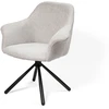 Valgomojo kėdė Pari/Odessa 650-Swivel Conic KD, Šviesiai pilka