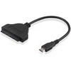 Šakotuvas USB-C 3.1 SATA 22 PIN HDD SSD adapteris