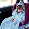 Baby Gadgets Kūdikio įvyniojimas - antklodė su rankovėmis - mėlyna