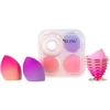 Beauty Maišytuvas makiažo kempinėlių rinkinys 3vnt. + BLING stovai