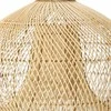 Pakabinamas šviestuvas Dekoratyvinė Rotango Pakabinama Lempa 50 cm (Natūralios Spalvos)