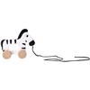 Tooky Toy Medieninė traukiama zebra su virvele