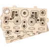 Dėlionė WOODEN CITY 3D Medinis Puzzlių Rinkinys Transporto Modeliai