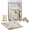 woodencity WOODEN CITY 3D Mediniai Dėlionės BRT-9 Pistoletas