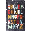 Kilimas, vaikų kūdikiams, 140 x 80 cm, Alphabet, tamsiai mėlynas