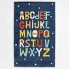Kilimas, vaikų kūdikiams, 140 x 80 cm, Alphabet, tamsiai mėlynas