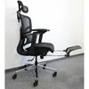 Ergonomiška Reguliuojama Tinklinė Biuro Kėdė - Juoda