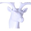 Sieninis kabliukas [Modelis]: Rago forma, baltas