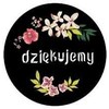 Dekoratyviniai apvalūs lipdukai, ačiū 500 kompiuterių - spalvingos gėlės