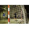 Profesionali futbolo vartai su tinklu 300x200 cm - Raudonai baltas