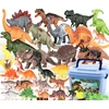 Dinozaurų figūrėlių rinkinys 44 vnt su dėže