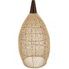 Pakabinamas šviestuvas Pristatomas Rattan pakabos šviestuvas 35 cm Natūralios spalvos