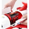 Lėktuvas su žaisliniais automobiliais - raudonas
