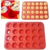 Muffinų kepinių keksų forma silikono 12 vietų