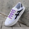 Silikoniniai raiščiai 14vnt - violetiniai