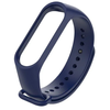 Xiaomi Mi Band 3/4 silikoninis apyrankis - tamsiai mėlynas