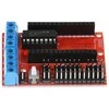 L293D variklio valdiklis, skirtas ESP8266 „WiFi ESP12E LUA“ - raudona