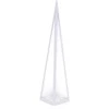 Piramida LED Dekoracija 16x16x90cm Šiltai Balta