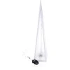 Piramida LED Dekoracija 16x16x90cm Šiltai Balta
