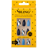 BLING Dirbtiniai Nagai, Tipsy BLING VI - 24 vnt., Gaminio Rinkinys