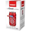 Banquet Kelioninis termo puodelis 300ml ,raudonas/burbuliukai
