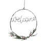 Pakabinamas šviestuvas LED Wianek 'WELCOME' 40 cm Šiltai balta