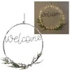 Pakabinamas šviestuvas LED Wianek 'WELCOME' 40 cm Šiltai balta