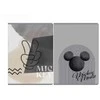 Beniamin Mickey Notebooks A5 80 lapų Tinklelis Mišios spalvos
