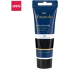 Akriliniai dažai DELI Finenolo 75ml, juodos spalvos