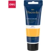 Akriliniai dažai DELI Finenolo 75ml, oranžinės spalvos