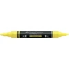 Akrilinis žymeklis Faber-Castell Multimark SP, neoninė geltona spalva 256