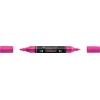 Akrilinis žymeklis Faber-Castell Multimark SP, fuksijų spalva 125