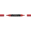 Akrilinis žymeklis Faber-Castell Multimark SP, metalinė raudona spalva 296