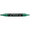 Akrilinis žymeklis Faber-Castell Multimark SP, metalinė žalia spalva 295