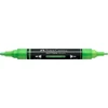 Akrilinis žymeklis Faber-Castell Multimark SP, neoninė žalia spalva 257