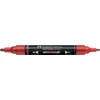 Akrilinis žymeklis Faber-Castell Multimark SP, metalinė raudona spalva 296